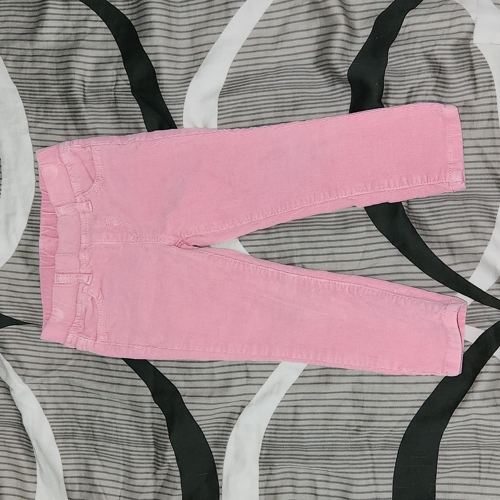 Joe Fresh corduroy pink pants